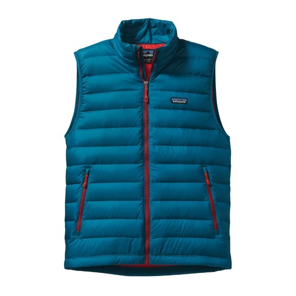 Patagonia Other - Patagonia Mens Down Sweater Puffer Vest Full‎ Zip Insulated Lightweight Small